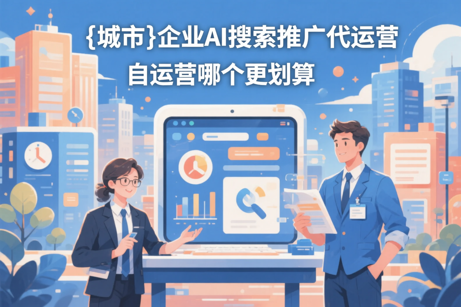 玉树企业AI搜索推广代运营和自运营哪个更划算