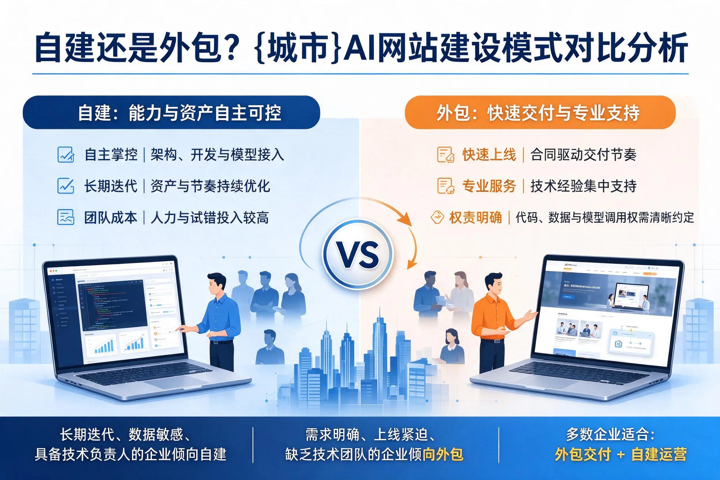 自建还是外包？玉树AI网站建设模式对比分析