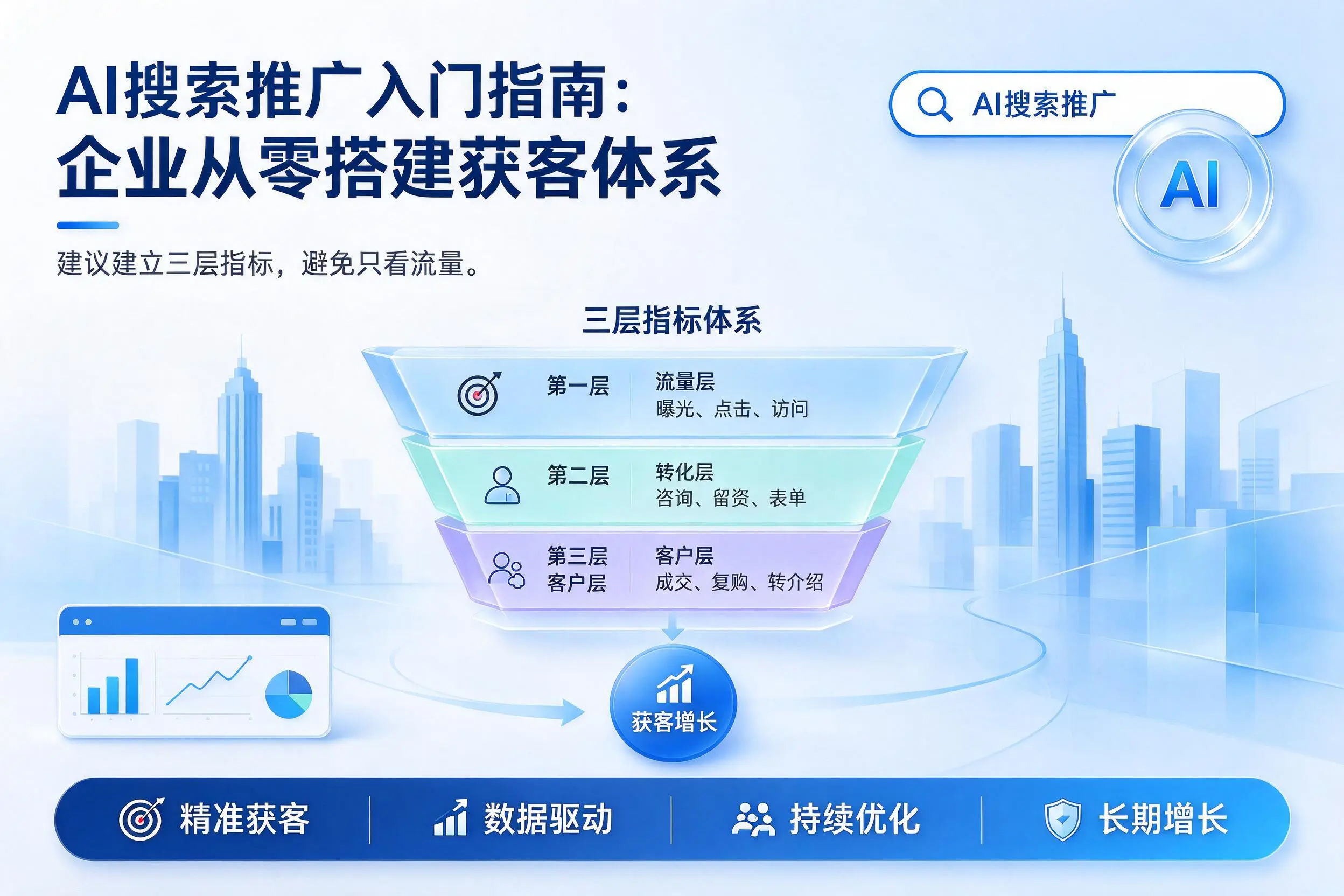 AI搜索推广入门指南：玉树企业从零搭建获客体系