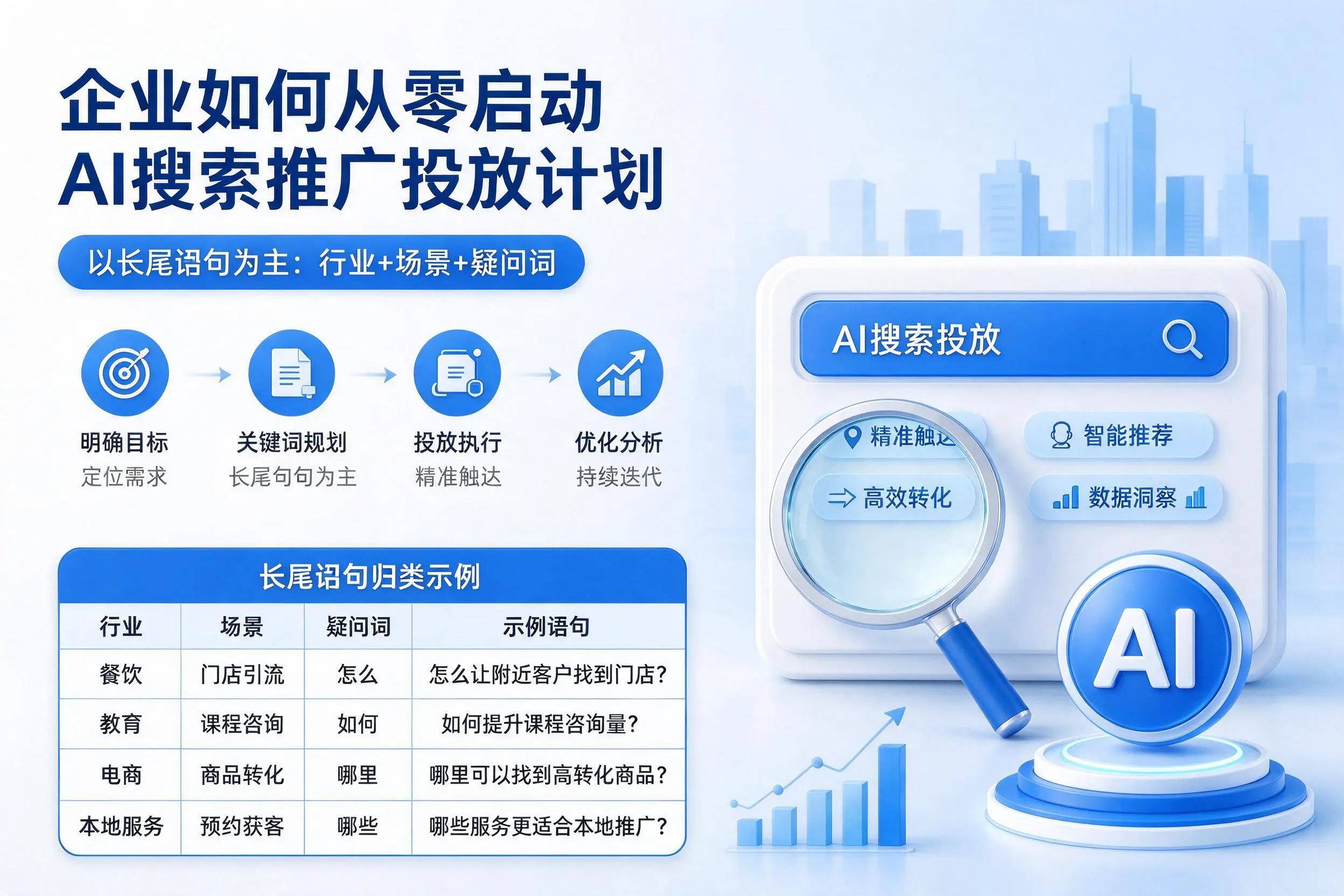 玉树企业如何从零启动AI搜索推广投放计划